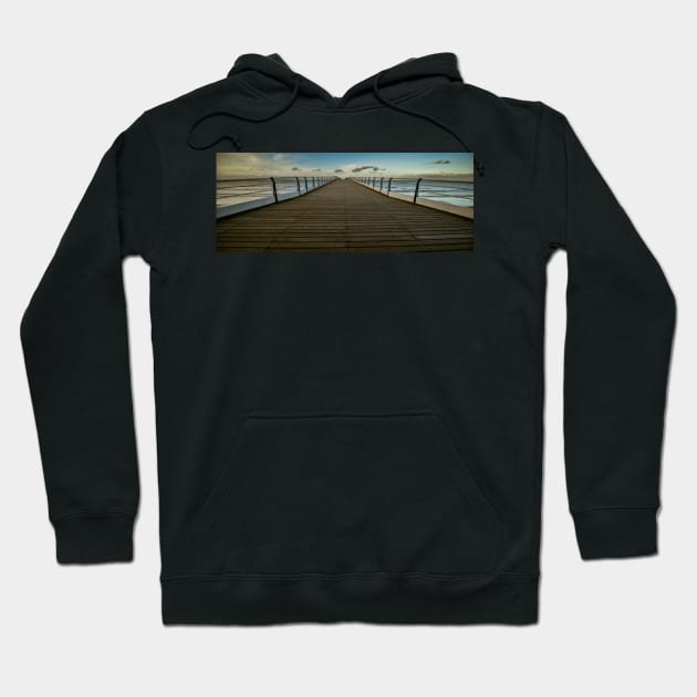 Saltburn Pier Hoodie by davehudspeth